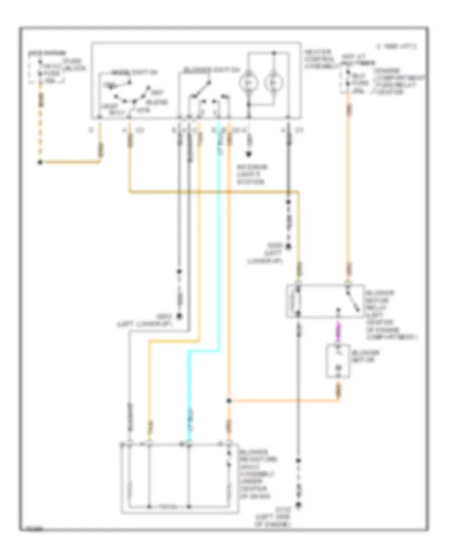 All Wiring Diagrams For Chevrolet Cavalier 1996 Wiring Diagrams For Cars