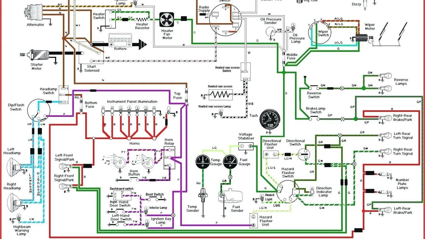 Allis Chalmers B Wiring Diagram