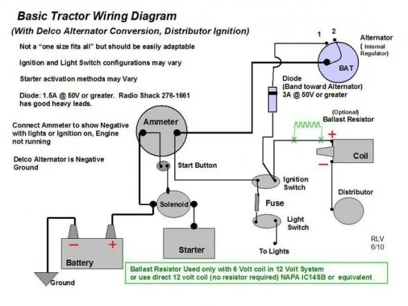 Allis Chalmers Wd 12 Volt Wiring Schematic Diagram Allis Cha