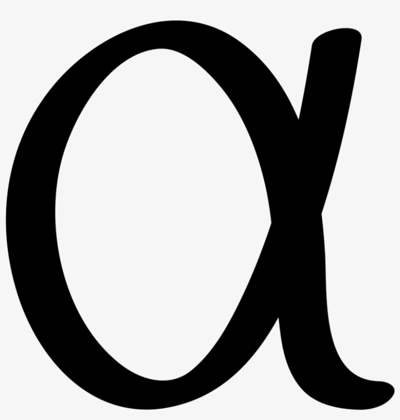 Alpha Radiation Symbol