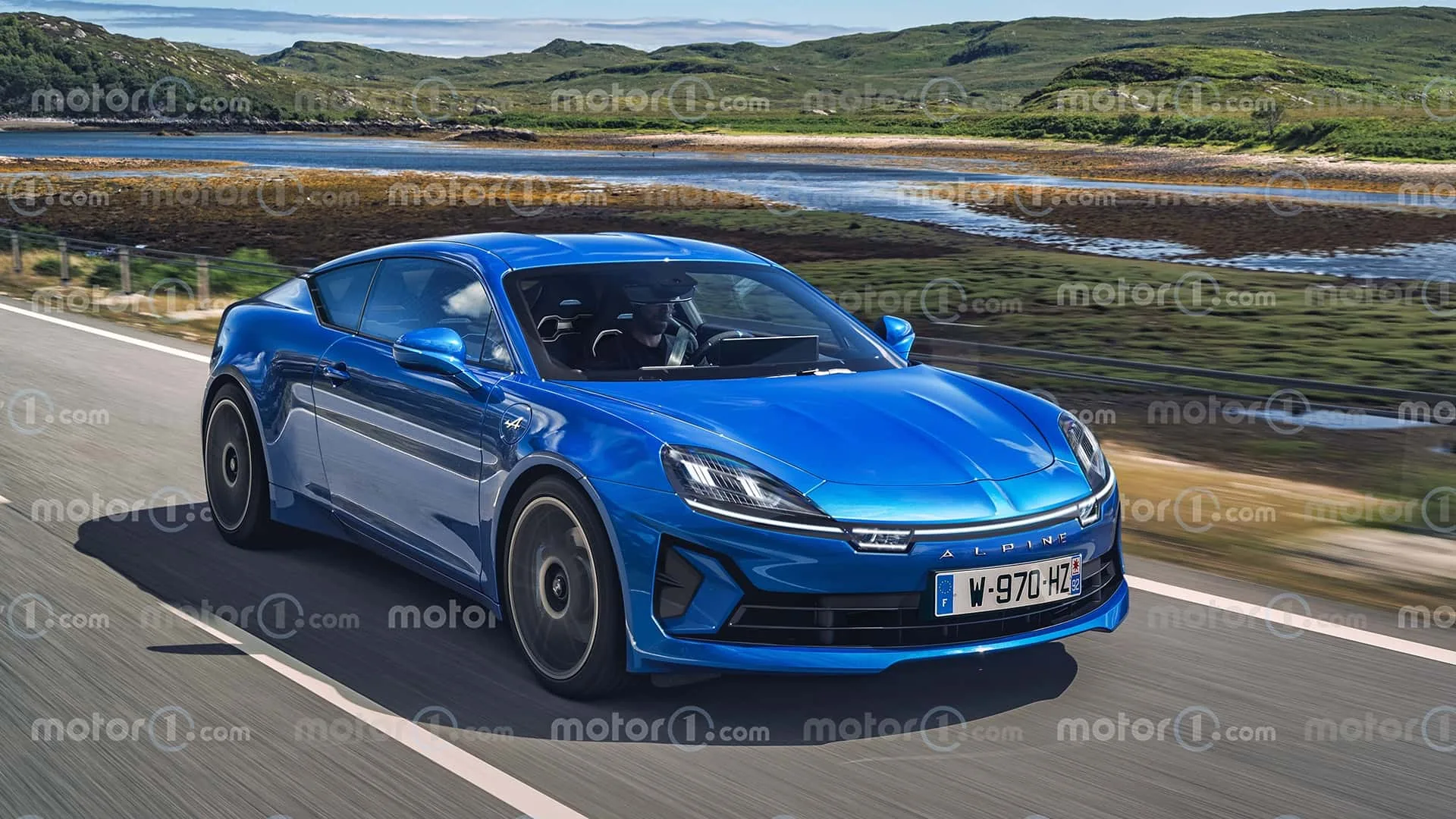 Alpine A310 Exclusive Rendering Resurrects French 2 2 Sports Coupe
