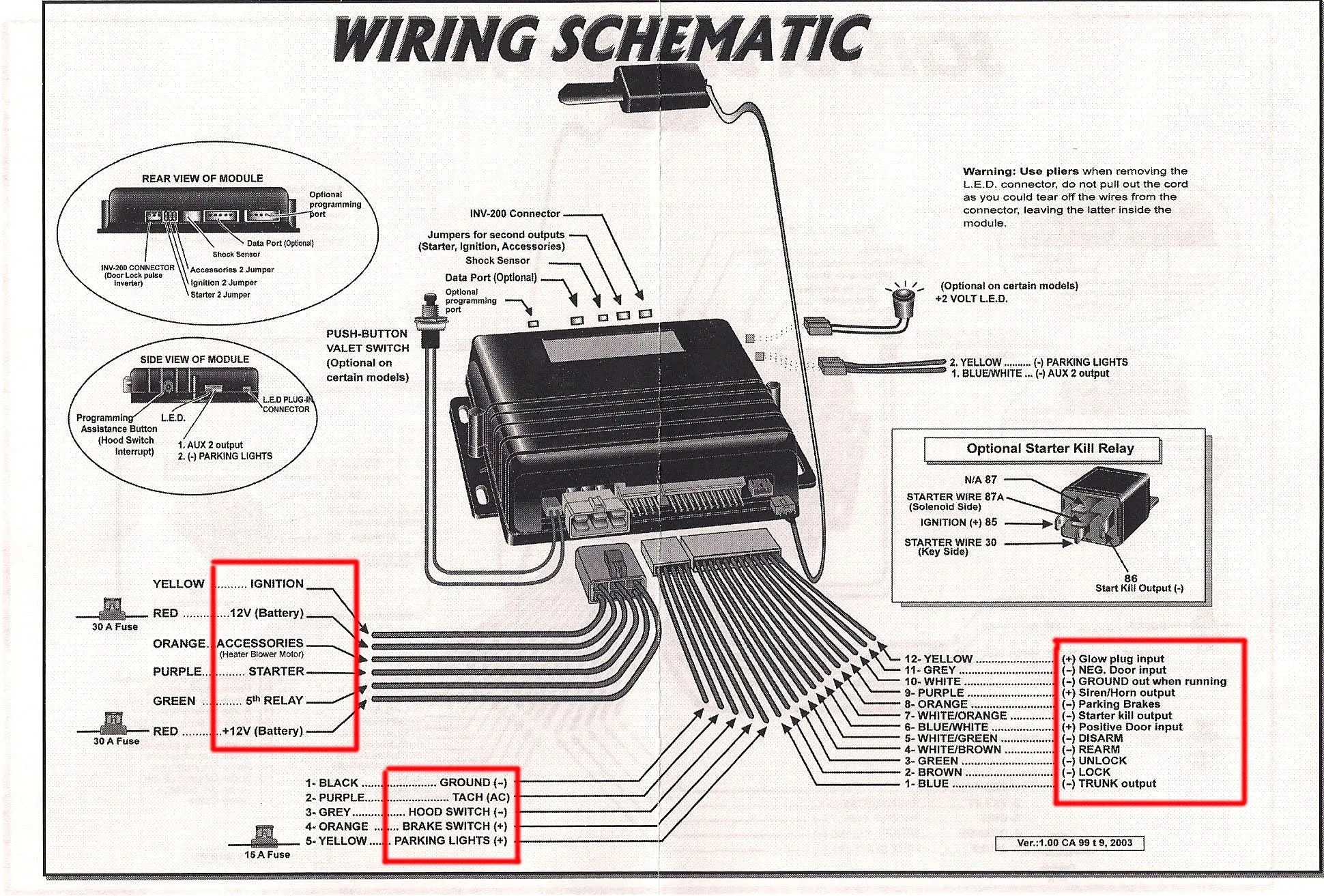 Alpine Car Alarm Wiring Diagram