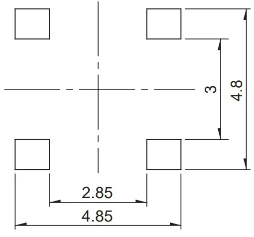 Alpsalpine Skrb Low Profile Tactile Switch Instruction Manual