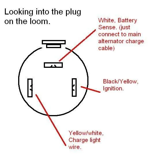 Alternator Plug Wiring Diagram