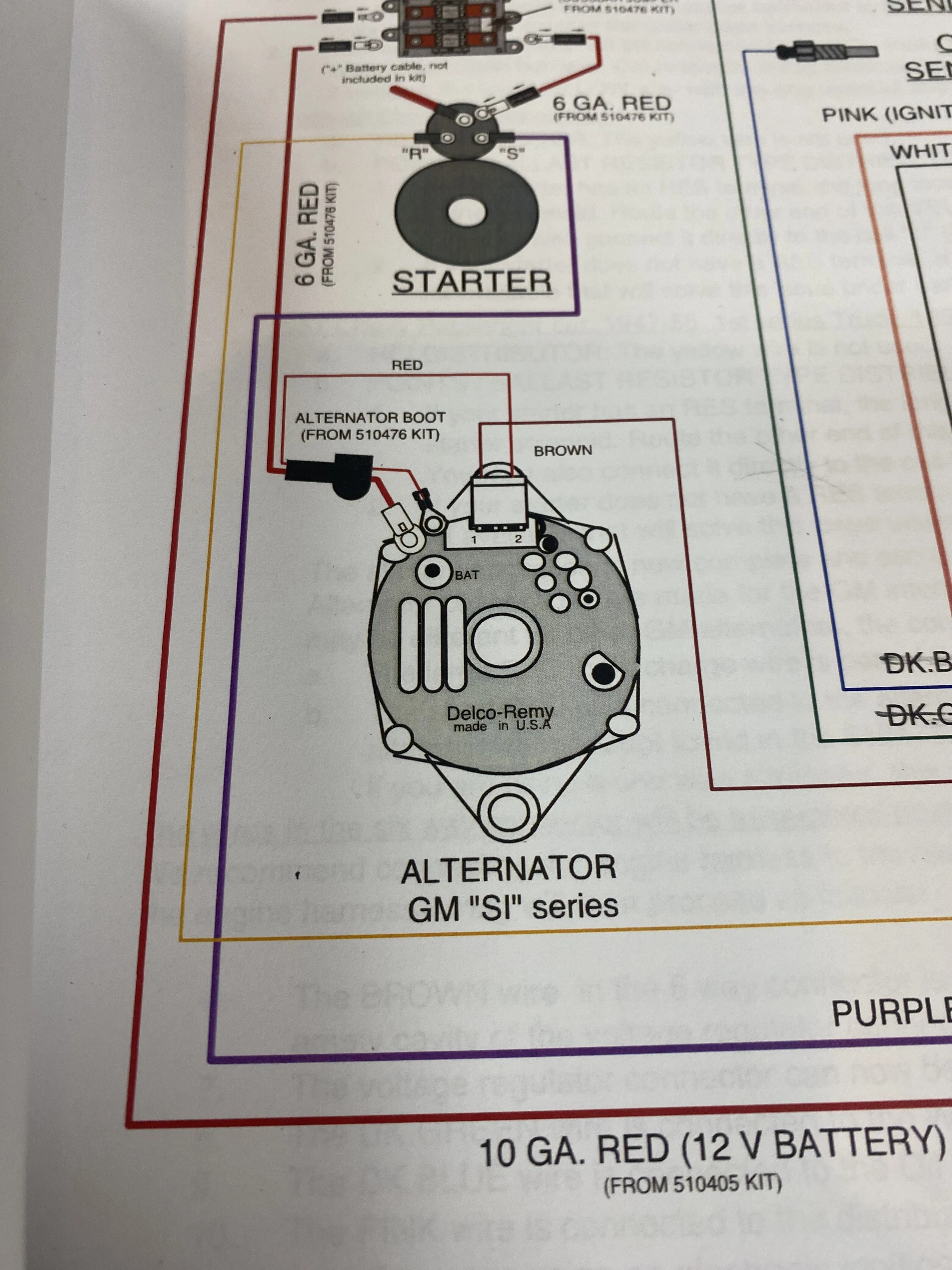 Alternator Wiring Chevy Tri Five Forum