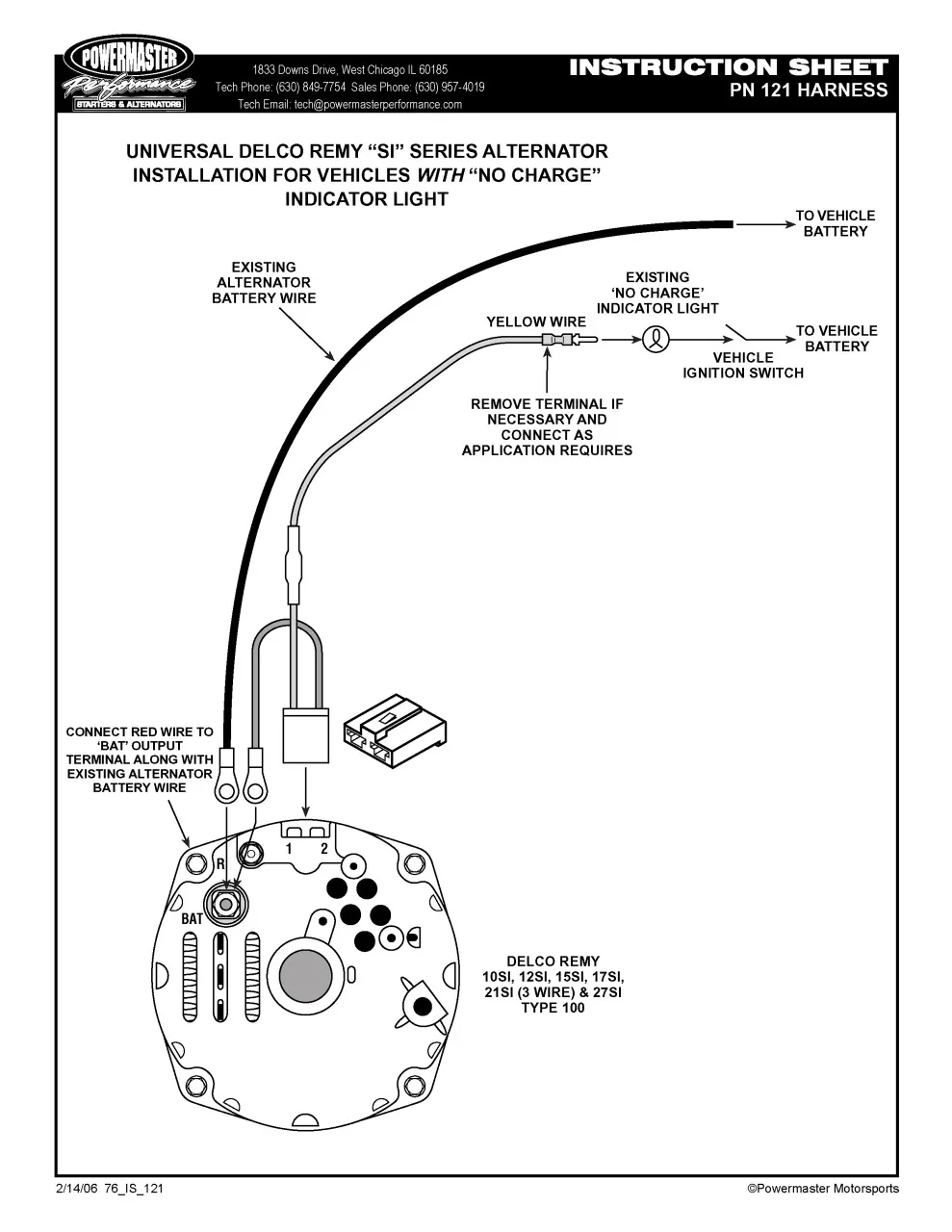 Alternator Wiring Diagrams