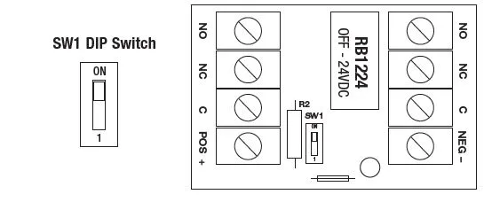 Altronix Rb1224 Relay Module Instructions