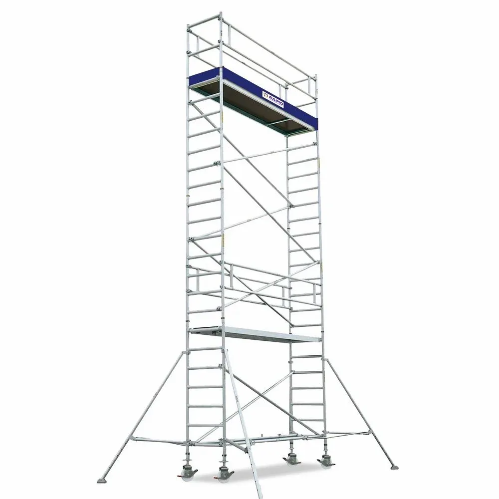 Aluminium 10 Feet Stabilizers Mobile Scaffold Tower At 40000 Piece In Thane