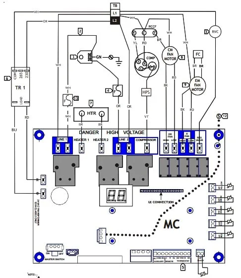 Amana Air Conditioning Wiring Diagram Basic