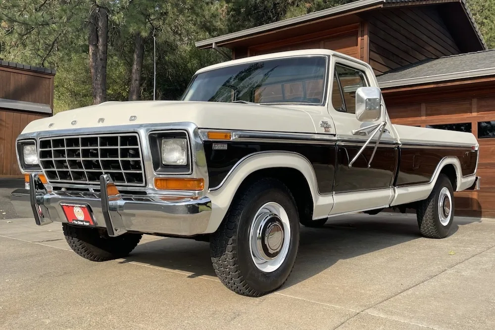 Amazing Unrestored 1979 Ford F 250 Features Rare Color Combo