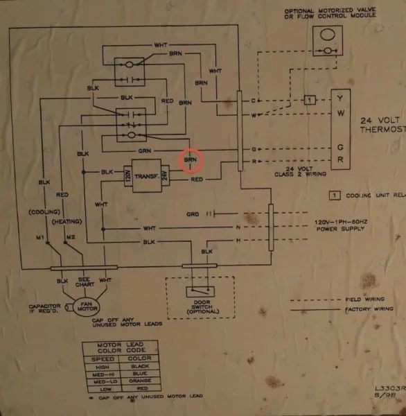Ameristar Air Handler Wiring Diagram