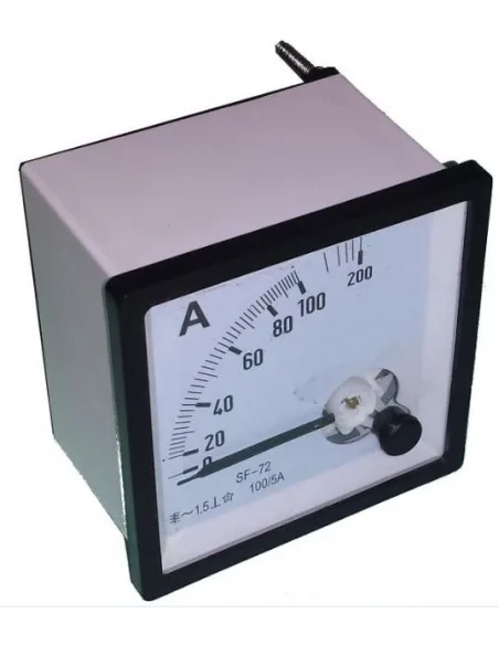 Ammeter 400 A 72X72Mm Instrument Mobile Coil Price In Adajusa