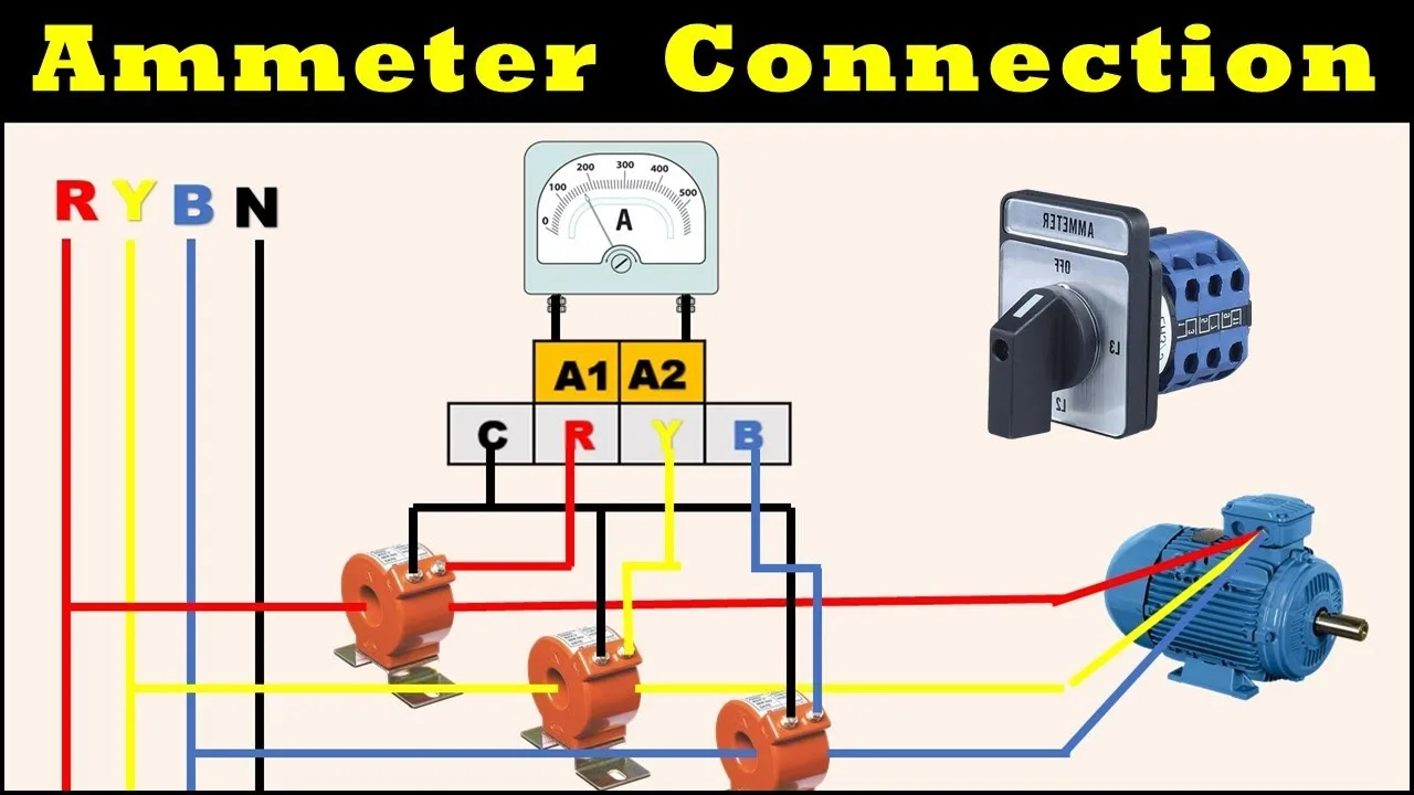 Ampere Meter Wiring Diagram