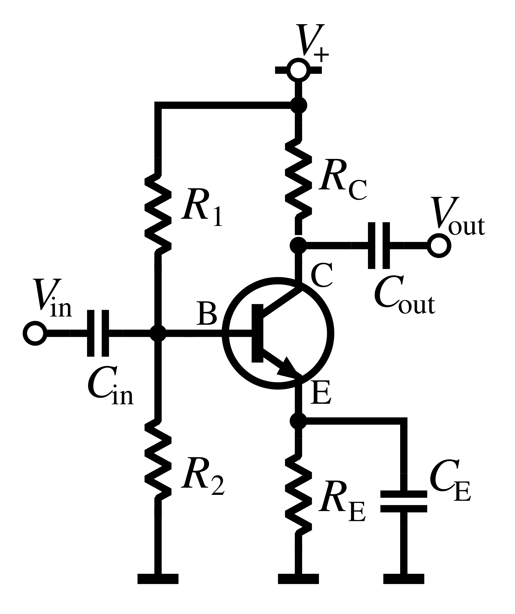 Amplifier Circuit Schematic Diagram