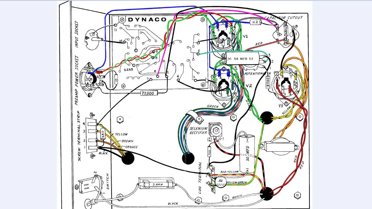 Amplifier Wiring Diagram At Ryan Henderson Blog