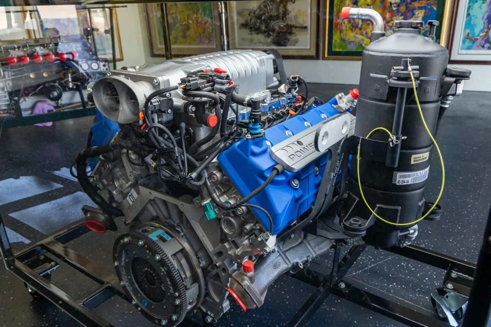 An Unused 550 Bhp Factory Supercharged Ford Gt Engine