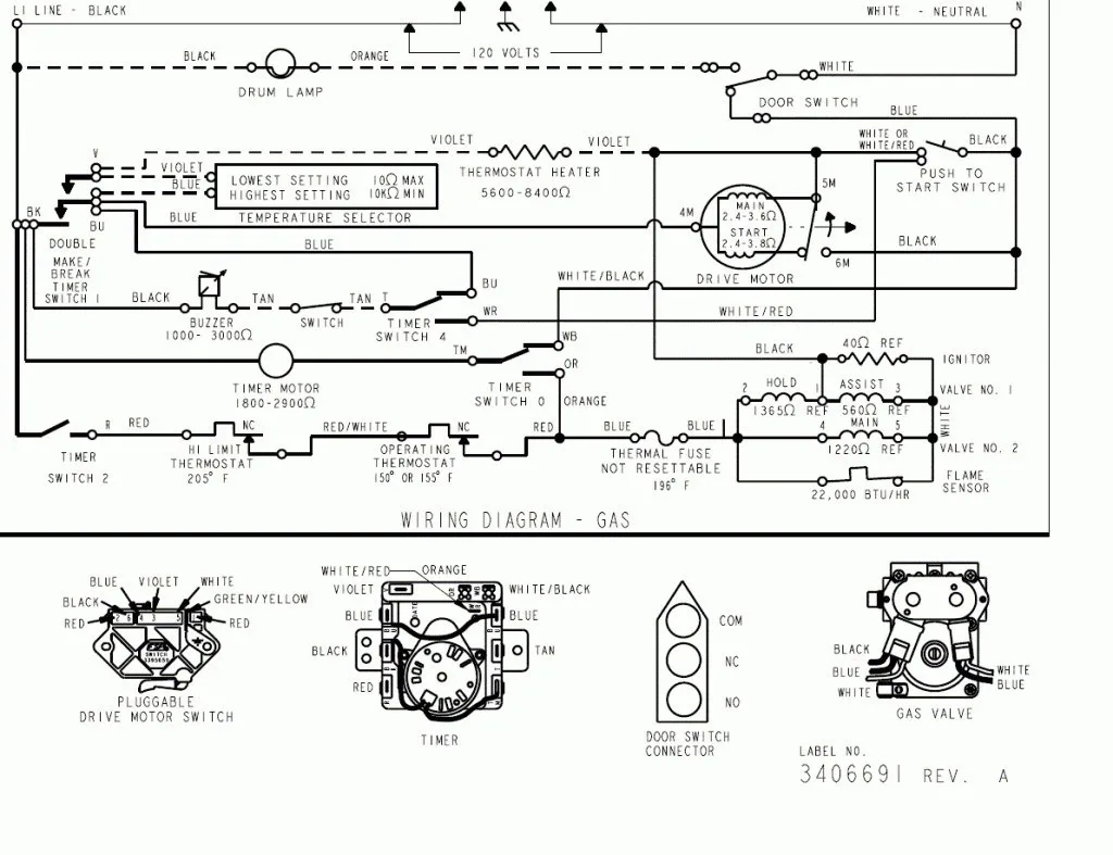 Appliance Repair How To Read Schematics Diagram Kenmore Whirlpool Kenmore Dryer Wiring
