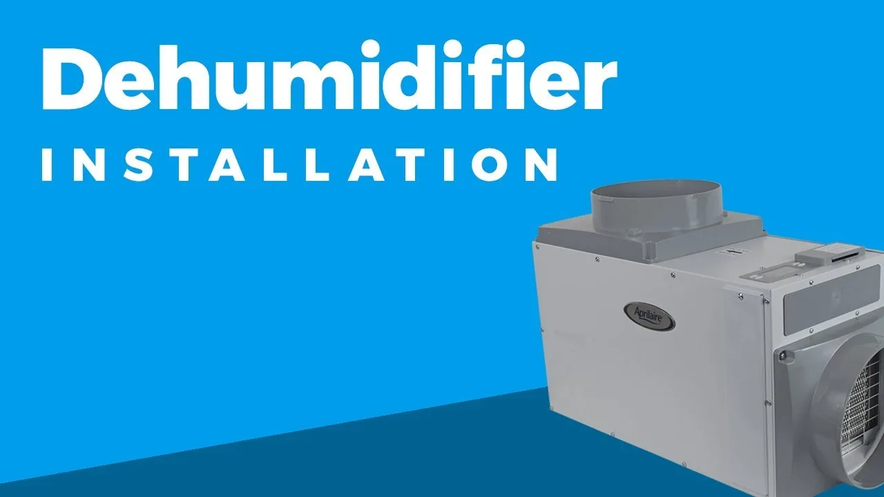 Aprilaire Dehumidifier Installation Manual