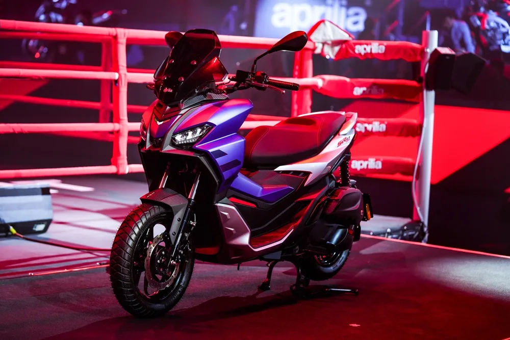อาพริเลีย เปิดตัวสกู๊ตเตอร์ พรีเมี่ยมรุ่นล่าสุด Aprilia Sr Gt 200 ราคา 143 900 บาท