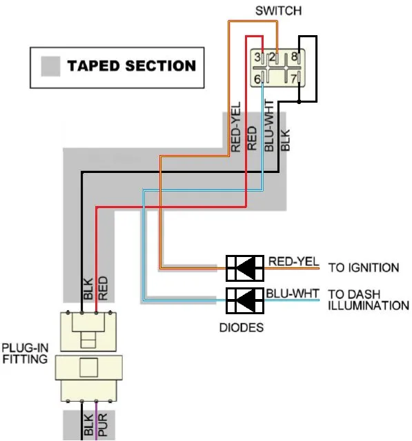 Arb Compressor Rocker Switch Diagram Arb Compressor Switch W
