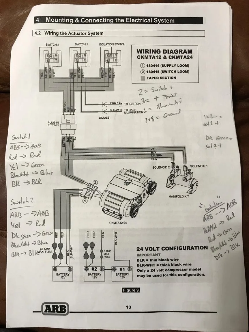 Arb Compressor Switch Wiring Diagram Diariesid
