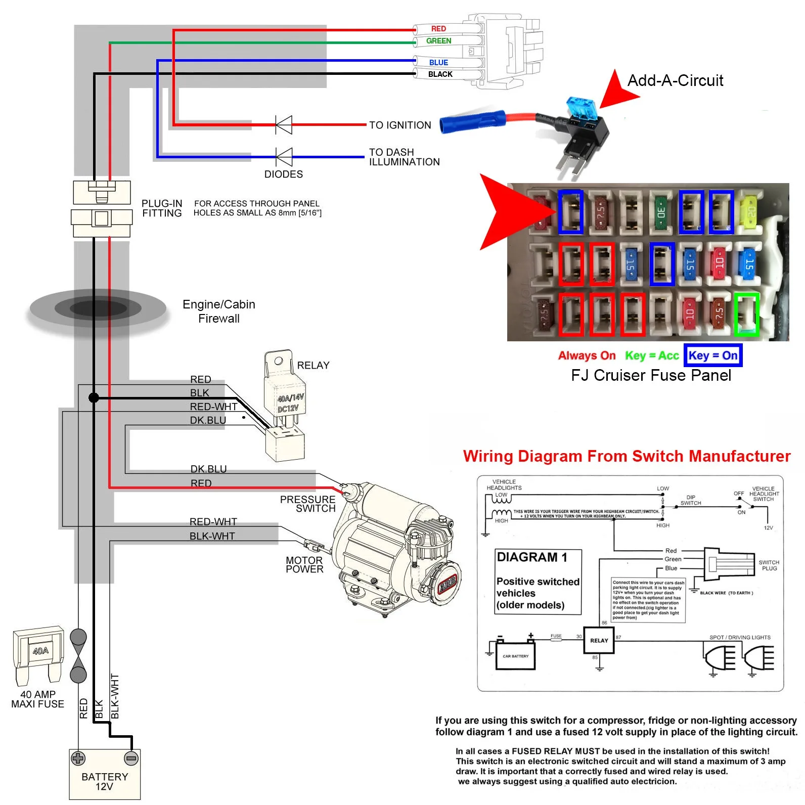 Arb Compressor Switch Wiring Diagram Diariesid