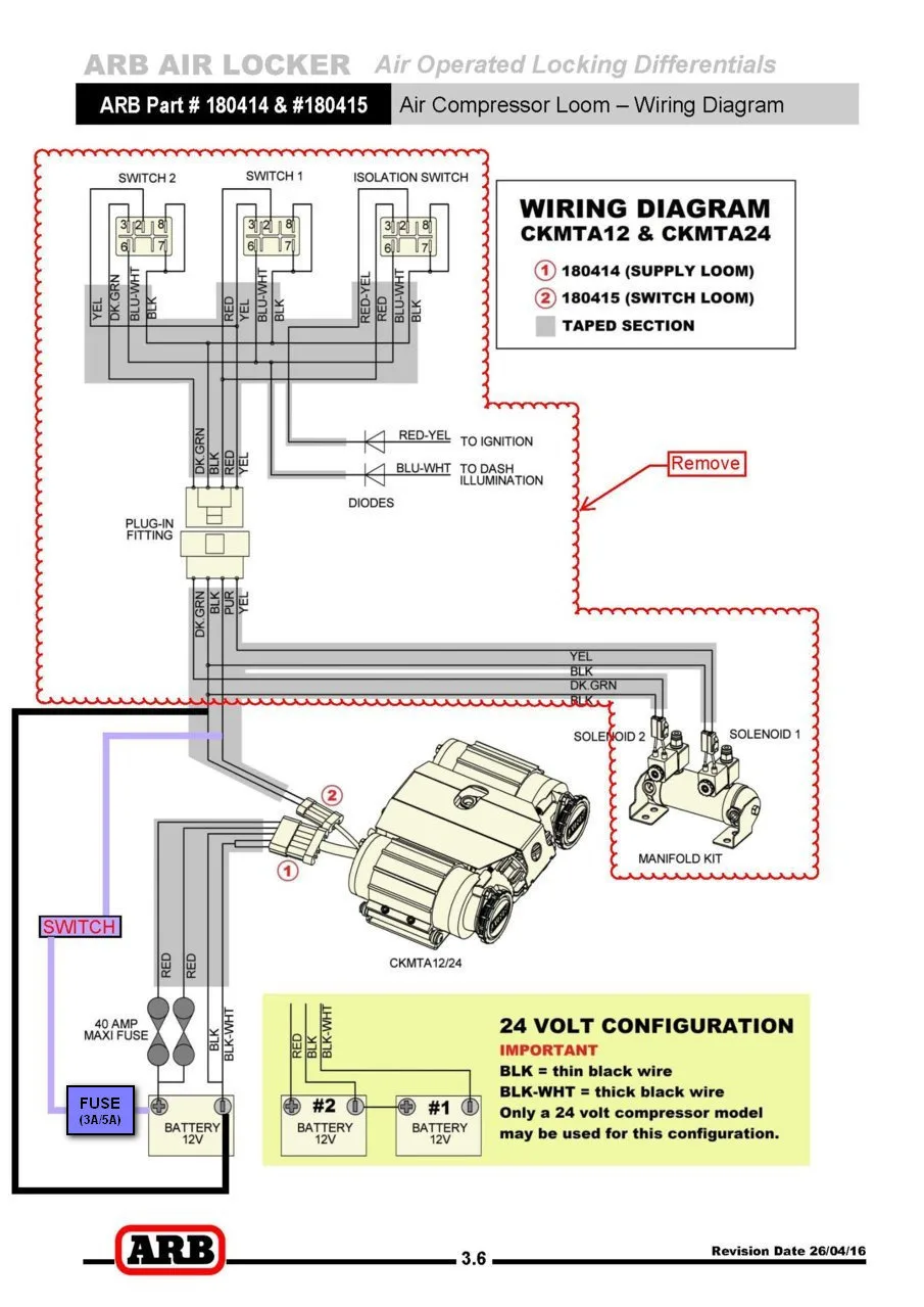 Arb Compressor Switch Wiring Diagram Diariesid