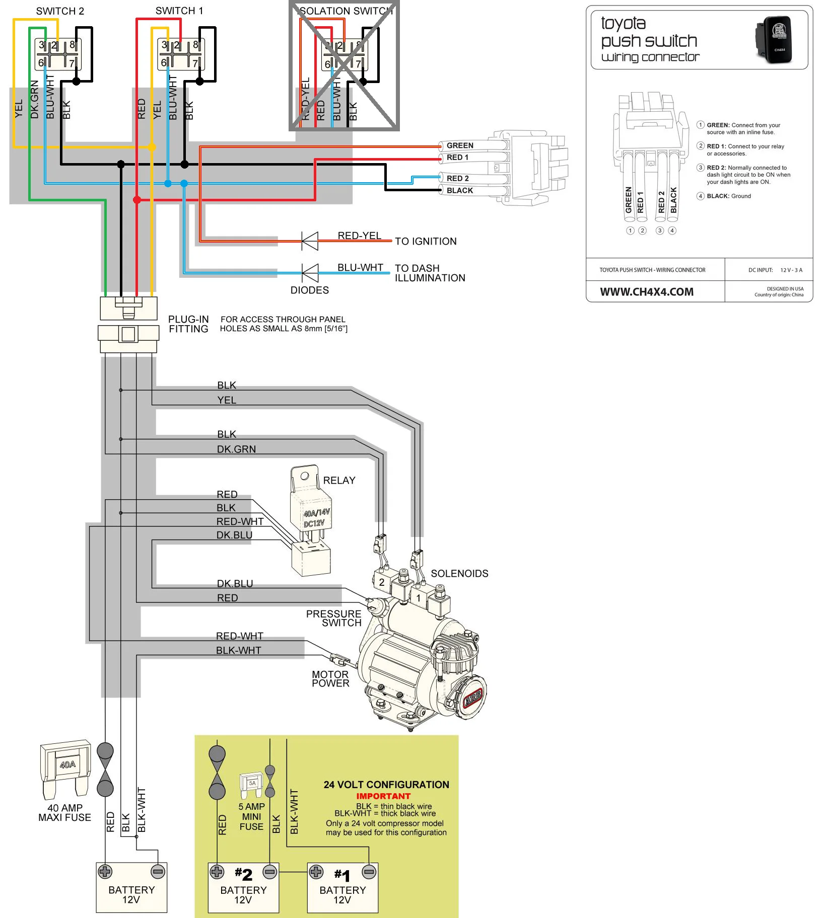 Arb Compressor Switch Wiring Diagram Diariesid