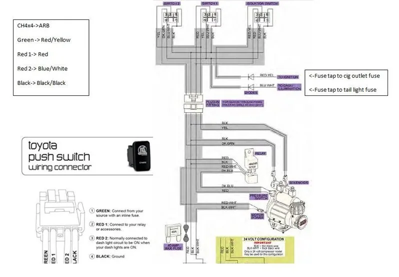 Arb Compressor Switch Wiring Diagram Diariesid