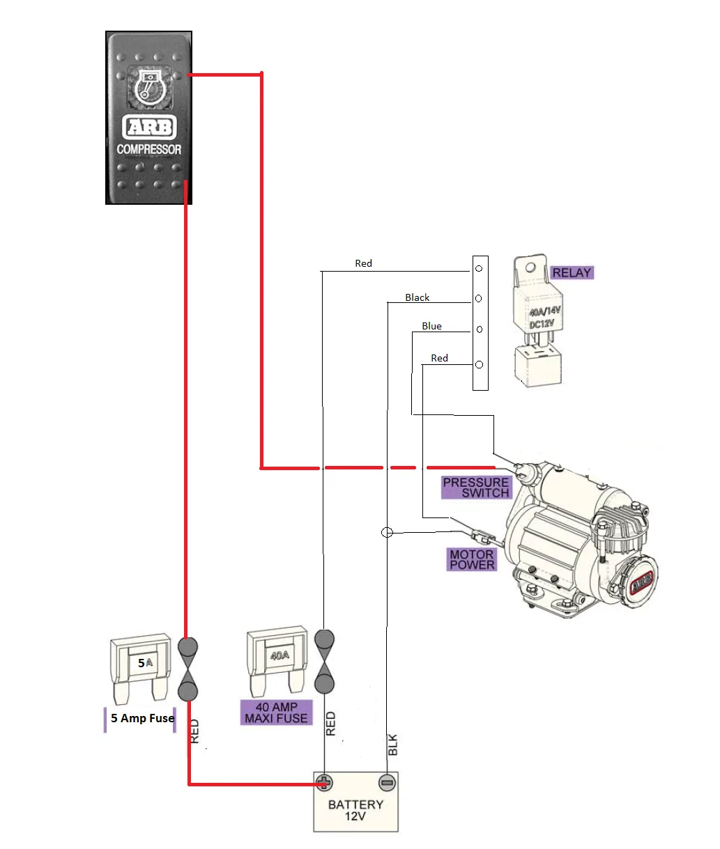 Arb Compressor Switch Wiring Diagram Wiring Diagram