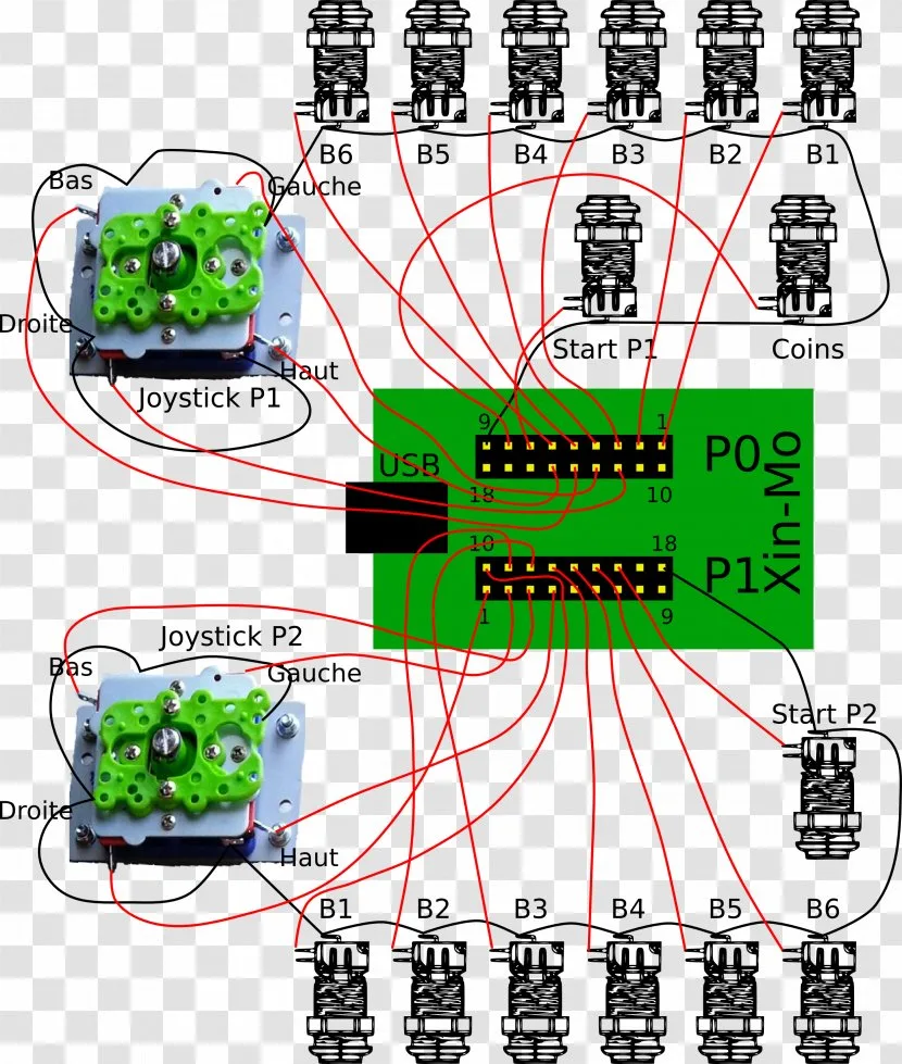 Arcade Stick Wiring Diagram Wiring Diagram