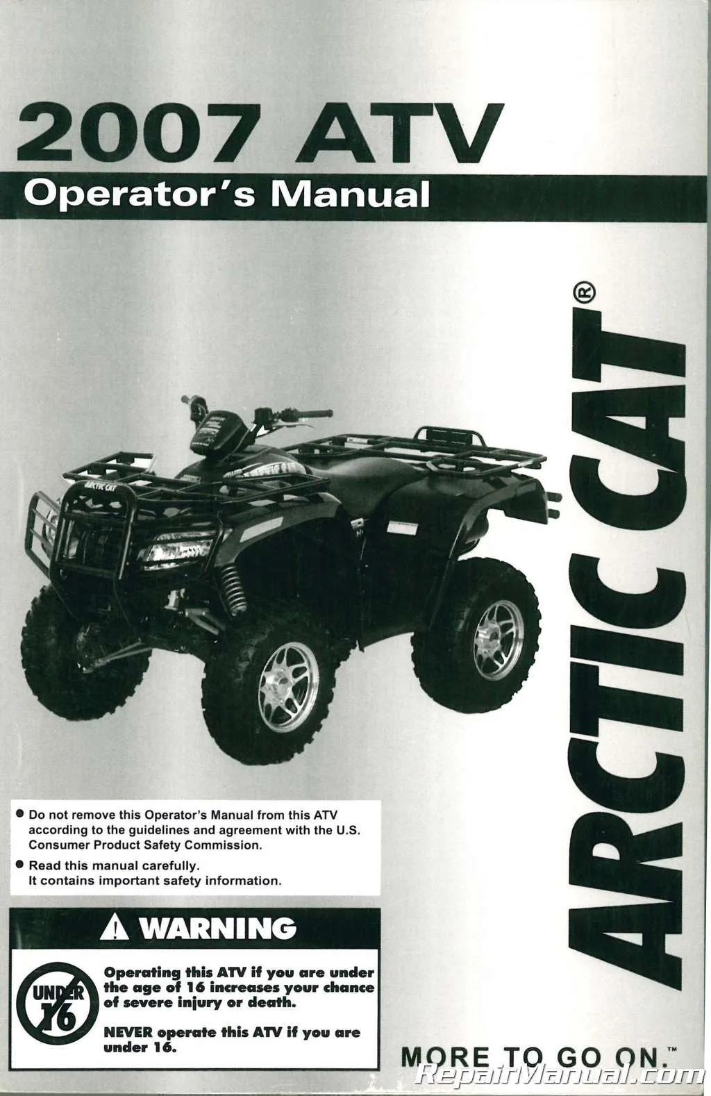 Arctic Cat 400 Owners Manual
