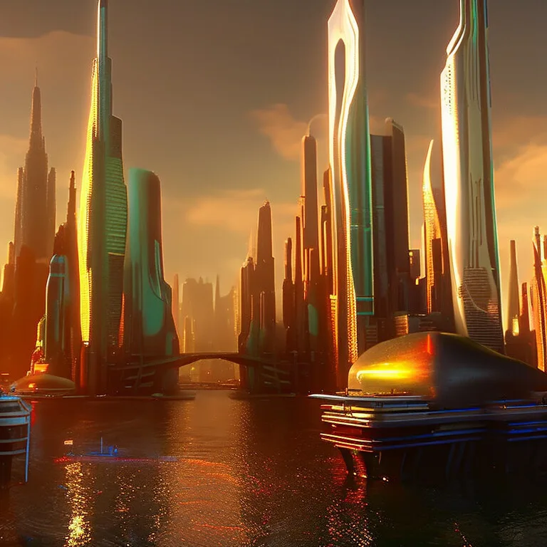 Artstation Futuristic City New York Style Of Future Style Of Futurism