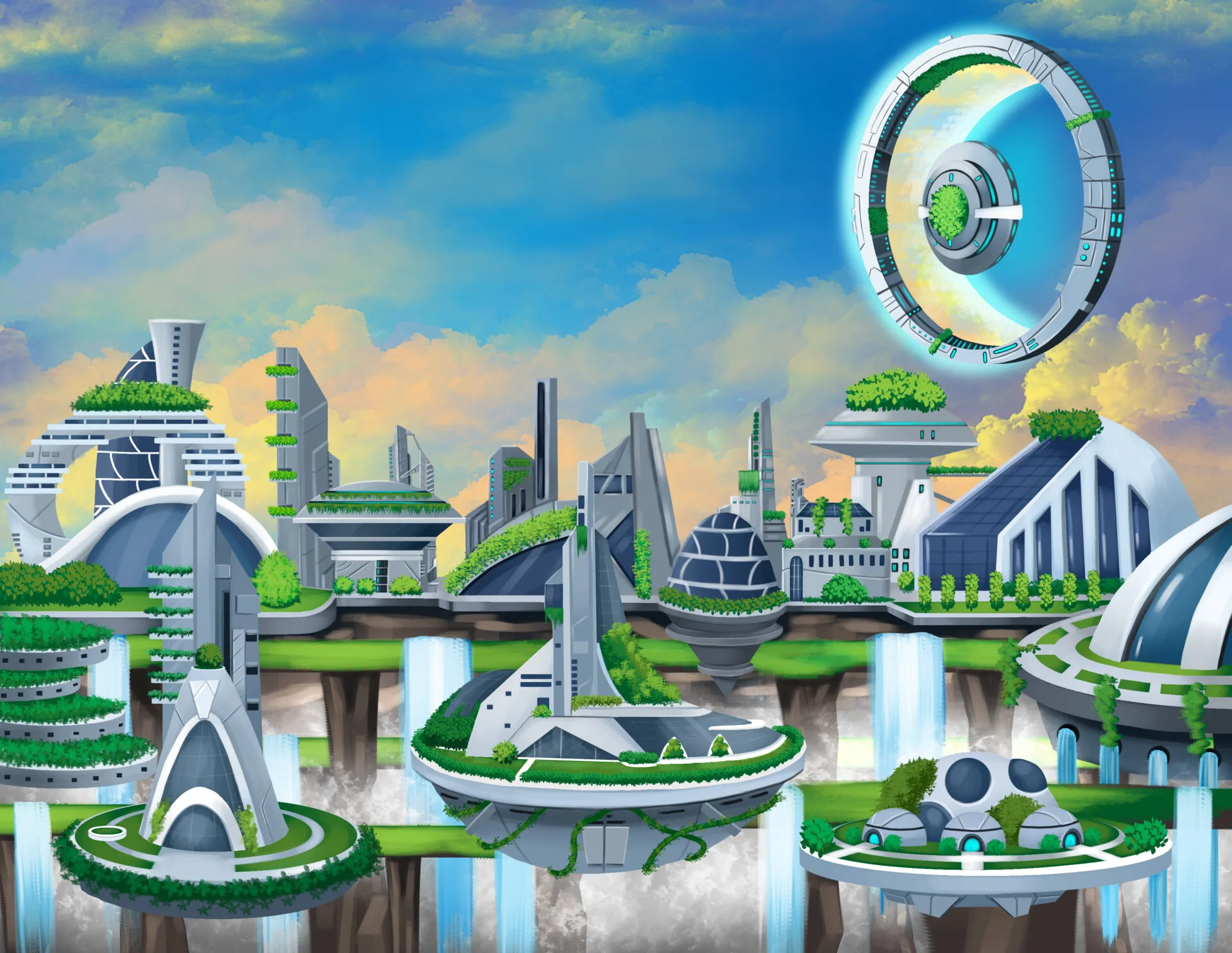 Artstation Project The Future On Earth From The Year 2050
