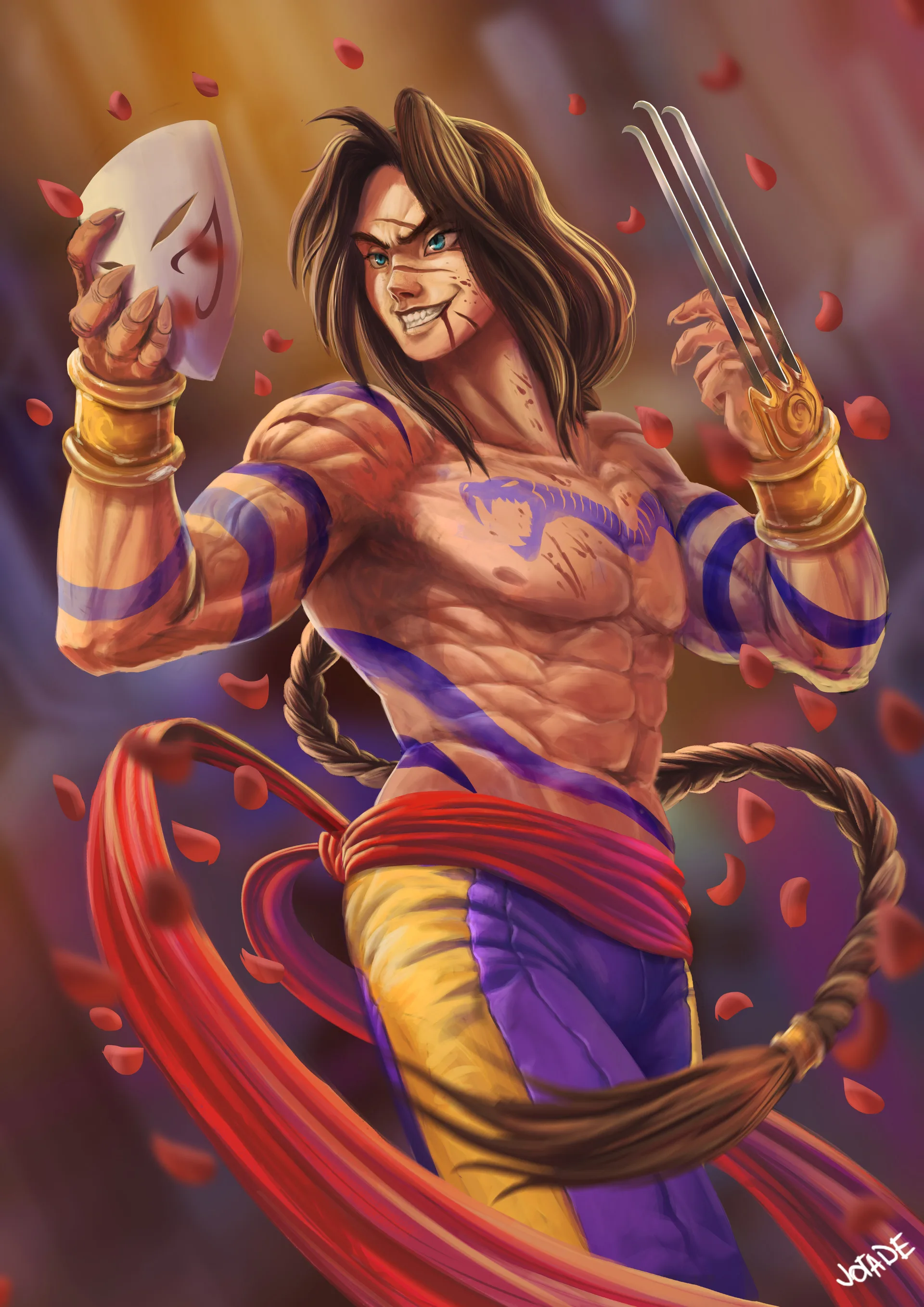 Artstation Vega Street Fighter Behance Project