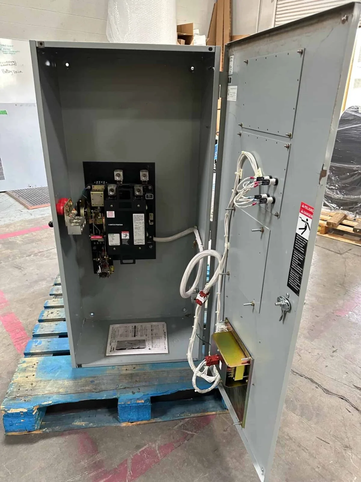 Asco 7000 Series 400A 240V Manual Transfer Switch Ci Group