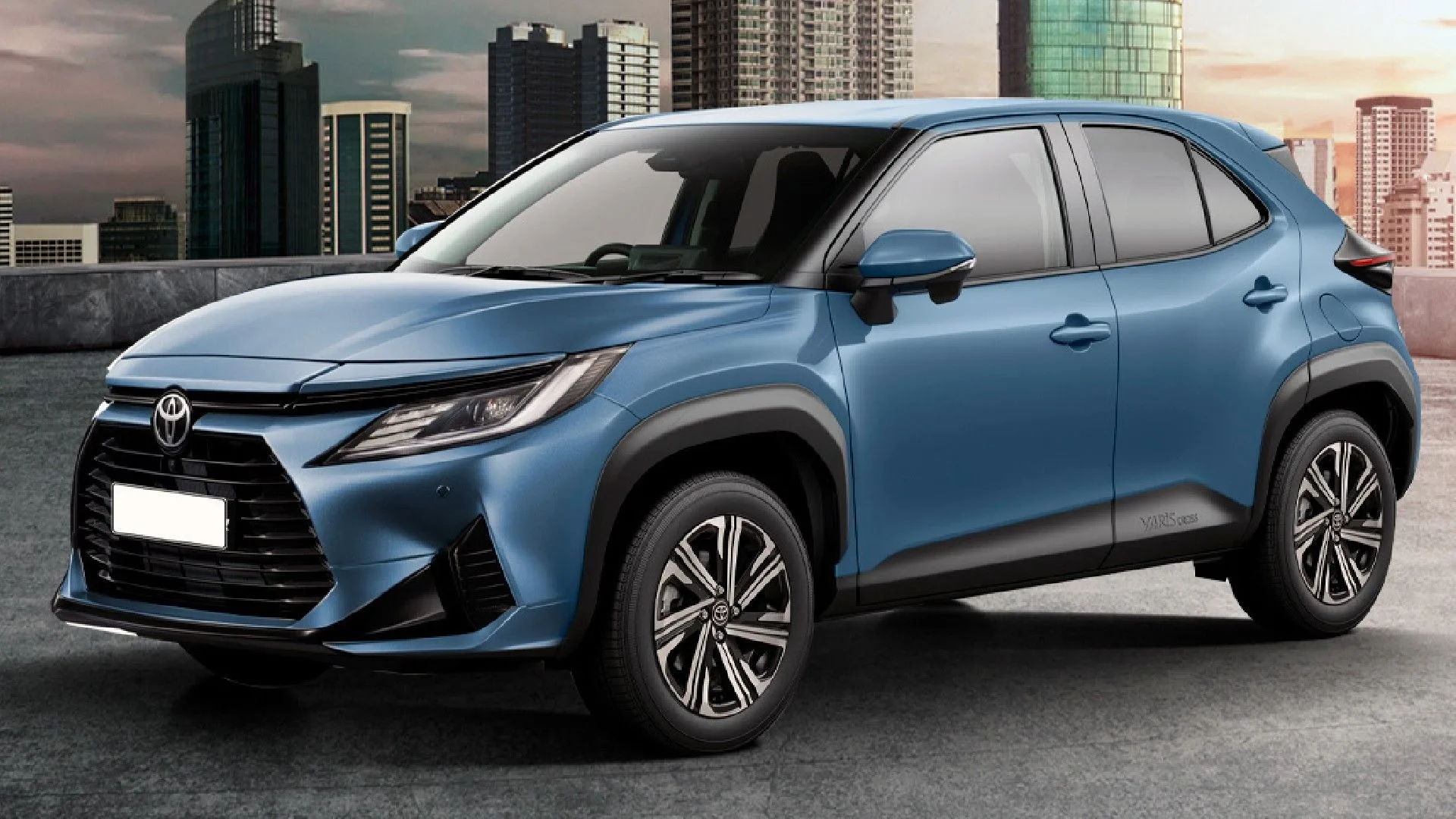 Así Sería El Nuevo Suv Compacto De Toyota Basado En El Yaris Parabrisas