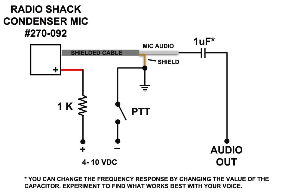 Astatic D104M6B Wiring Diagram
