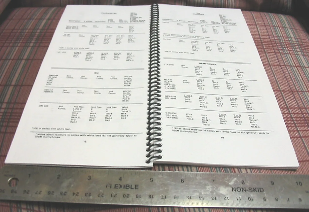 Astatic Microphone Wiring Guide Manual Book For D104 Series Cb Radios
