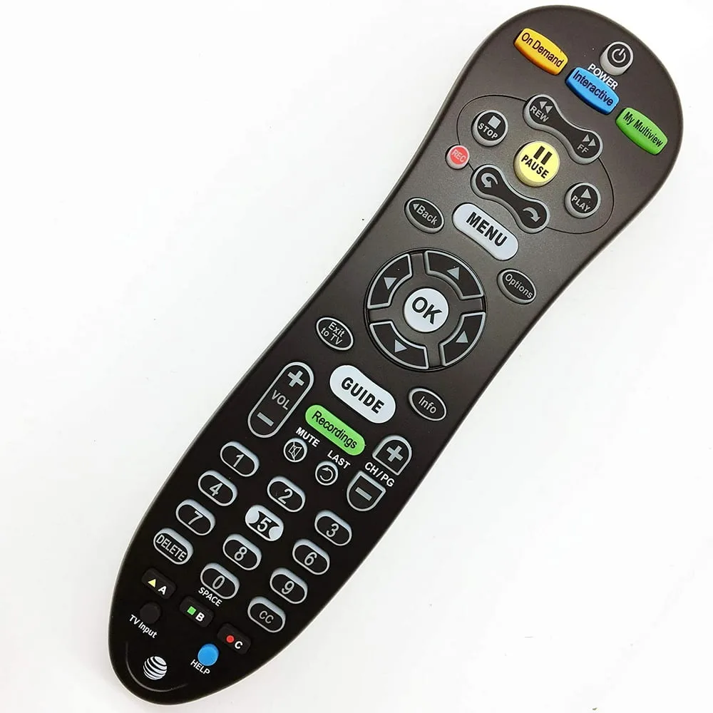 At T Uverse Remote Control