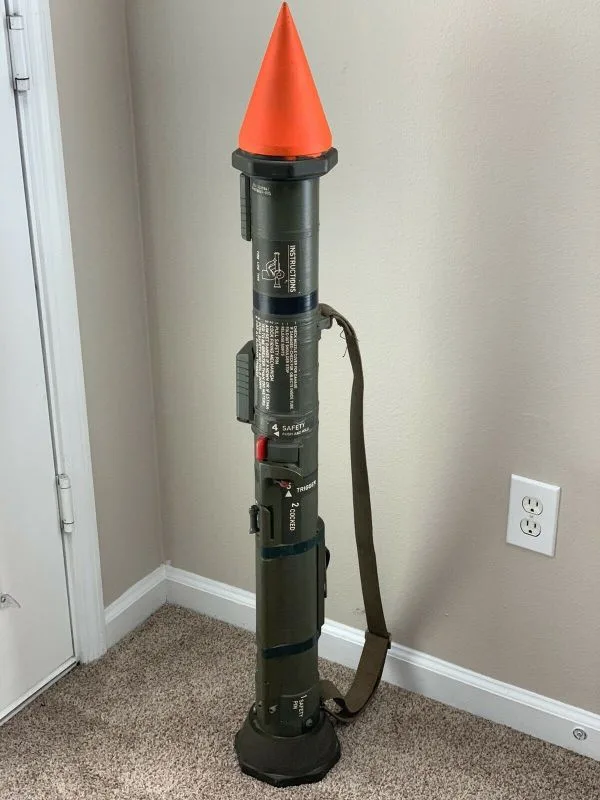 At4 M136 Inert Rocket Launcher Anti Tank Military Us Army Bazooka 52316736