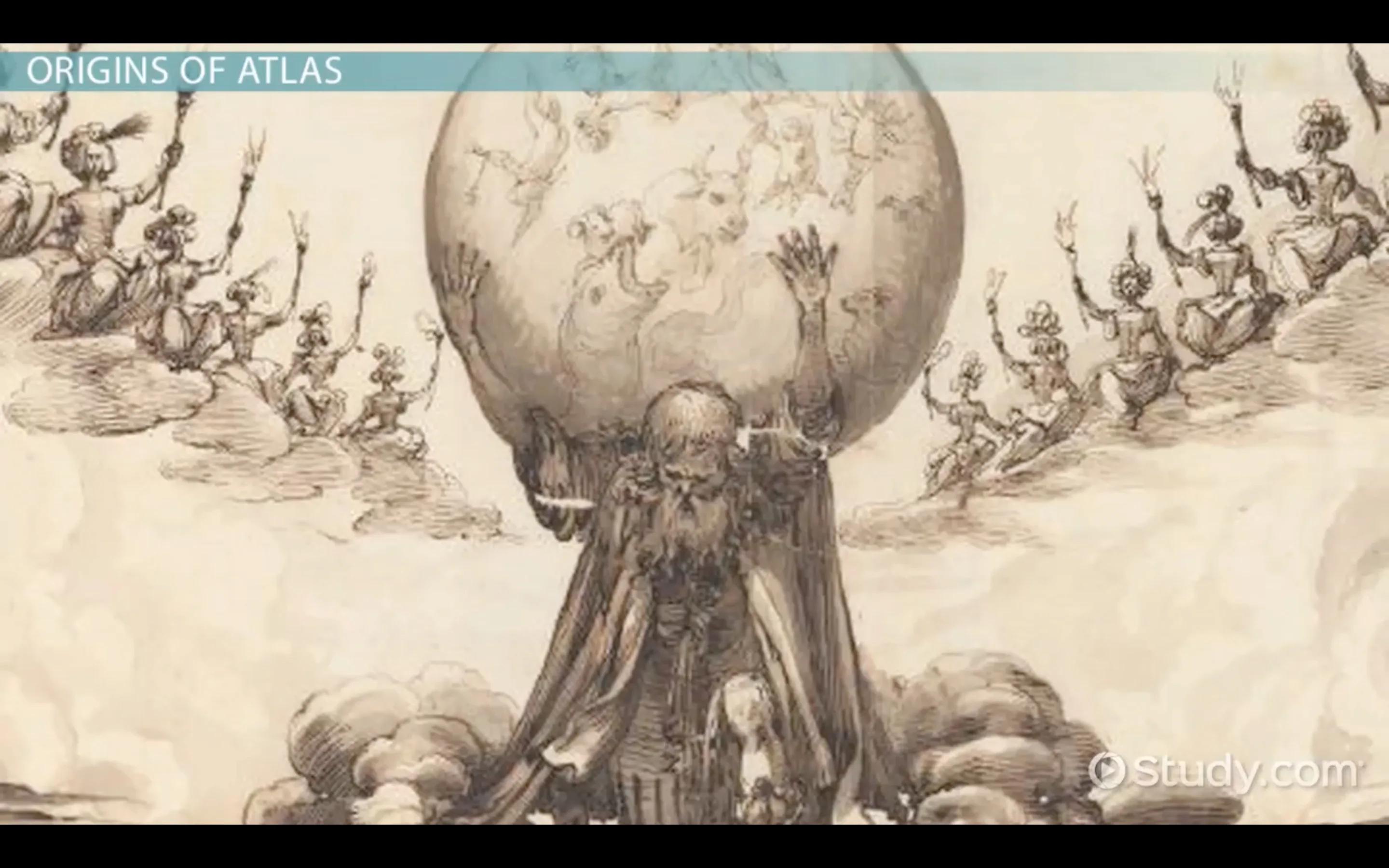 Atlas In Greek Mythology Story Facts Lesson