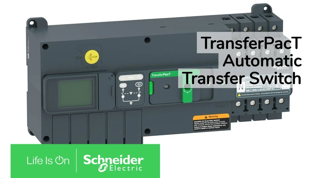 Ats Automatic Transfer Switch Schneider