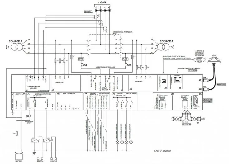 Ats Schematic Circuit Diagram Ats Circuit Automatic Switch T