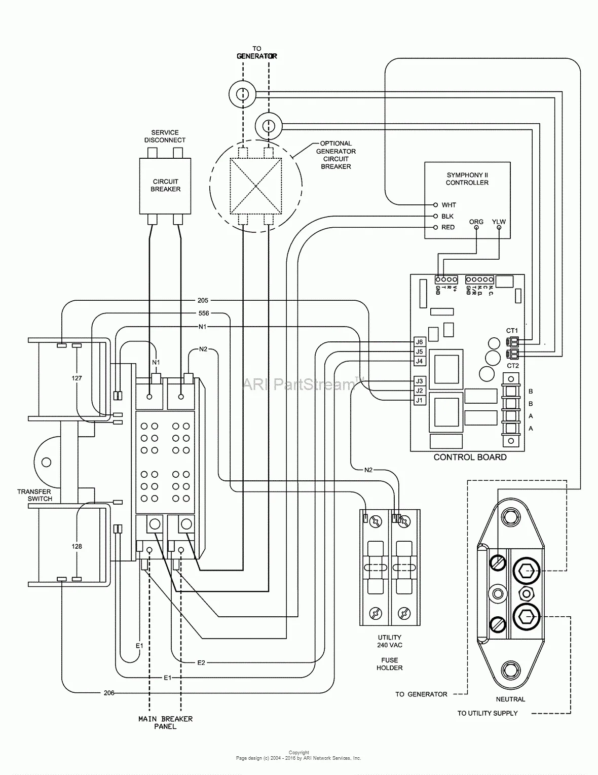 Ats Transfer Switch Wiring Diagram