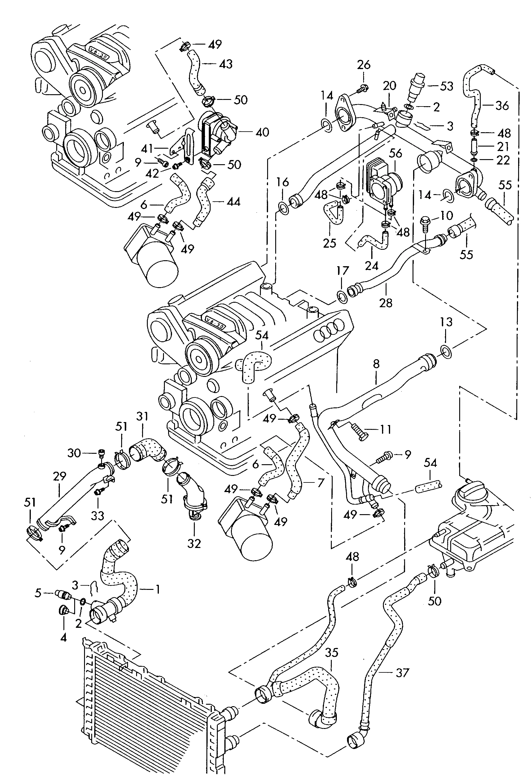 Audi A4 B8 Engine Parts Diagram Audi A4 B8 Engine Bay Diagra