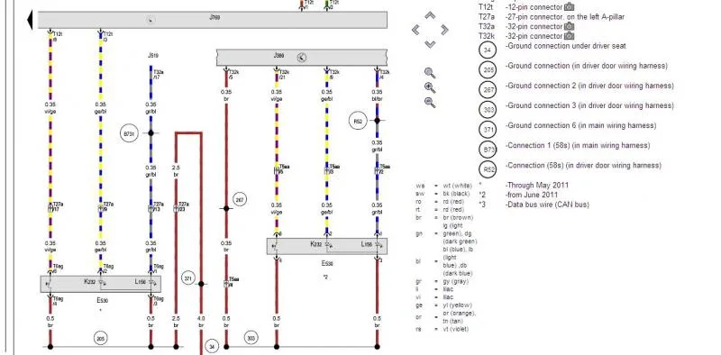 Audi Q7 Headlight Wiring Harnes Wiring Diagram