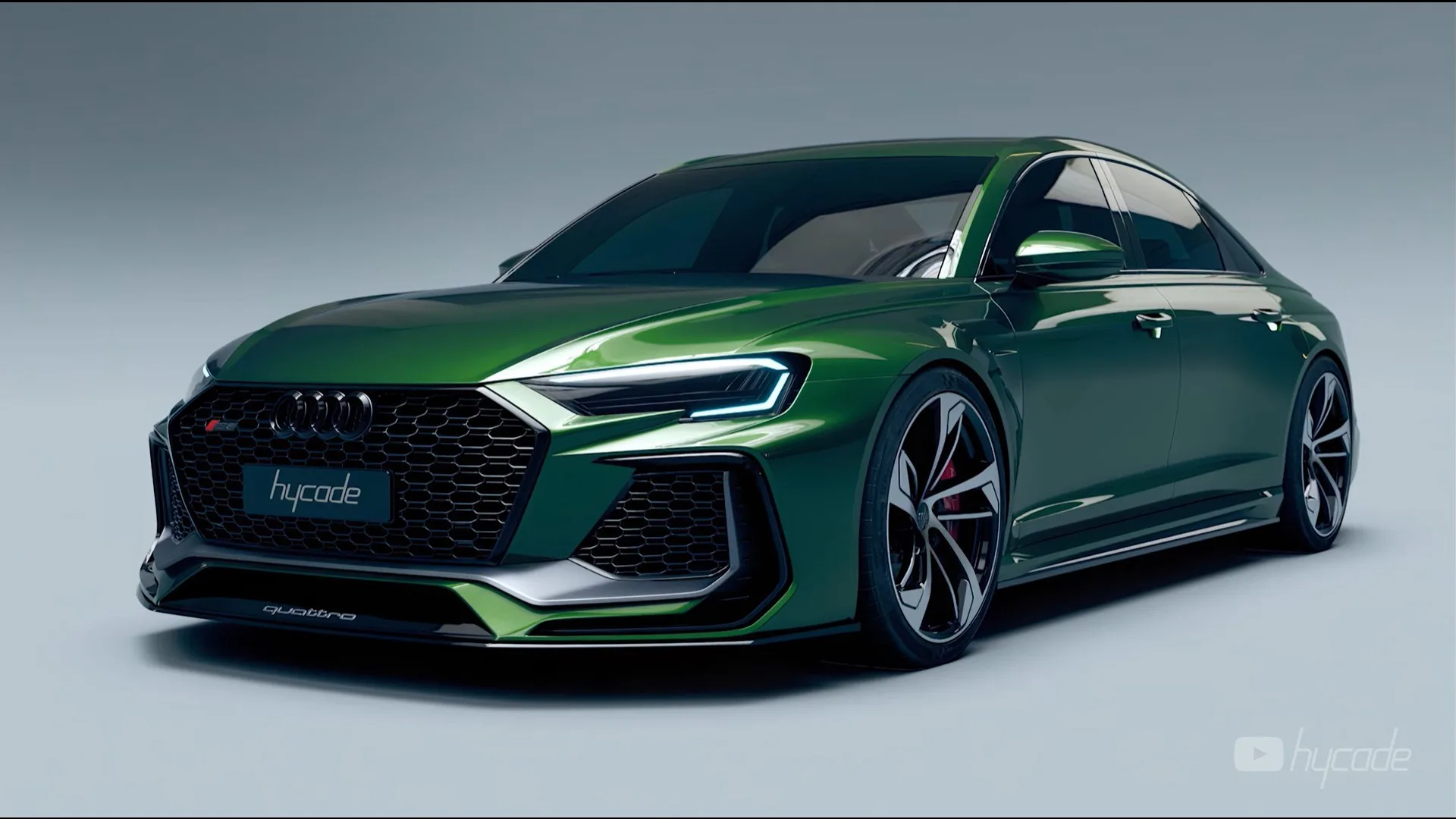 Audi Rs 8 Feels Like A Major Digital Unicorn Flaunts Slammed And Widebody Looks Autoevolution