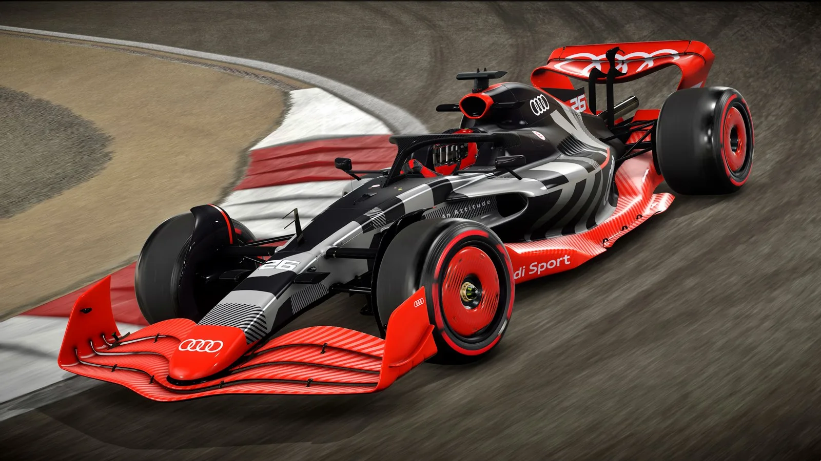 Audi S F1 Car Is Already Racing In The Virtual World