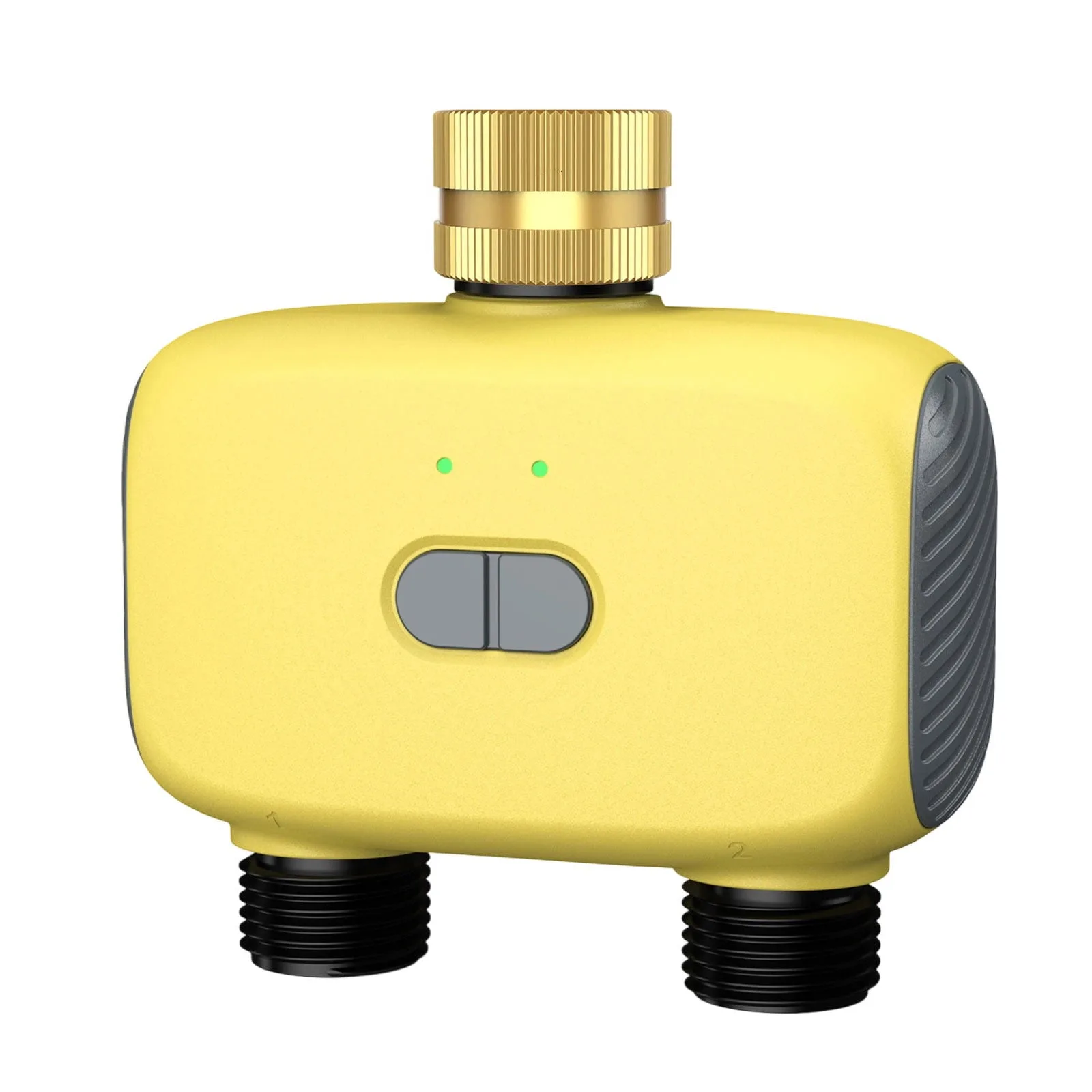 Auto App Controlled Double Outlet Sprinkler Timer For Garden Lawns Automatic Irrigation Systems